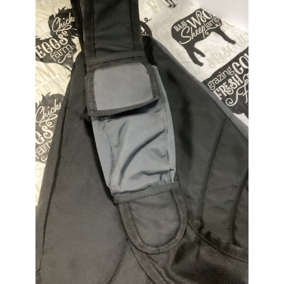 Eddie Bauer EB1920 EBTek Black Slingback Outdoor Gear Should Back Bag - Picture 6 of 11